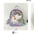 2019 New Foreign Trade Sequin Backpack Women's Cartoon Versatile Cute Pegasus Girl Small Backpack Colorful Schoolbag