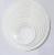 Melamine dinnerware plate hot pot restaurant round white bowl plate imitation porcelain plate