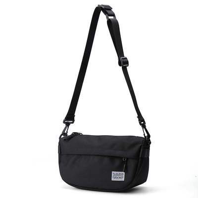 2020 Trendy Fashionable Man Contrast Color Riding Back Satchel Couple Street Satchel New Shoulder Bag