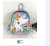 2019 New Foreign Trade Sequin Backpack Women's Cartoon Versatile Cute Pegasus Girl Small Backpack Colorful Schoolbag