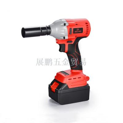 Zhanpeng Electric Wrench Electric Wind Gun Brushless Lithium Rechargeable Rack Worker Impact Electric Wrench