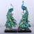 Resin Crafts Creative Fashionable Golden Peacock Ornaments Home Decorations Business Gifts Factory Direct Sales