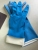 Blue Latex Household Household Household Washing and Washing Rubber Gloves