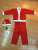 Rnfs Christmas Christmas Clothes Set Santa Claus Three-Piece Performance Show Costume Cosplay