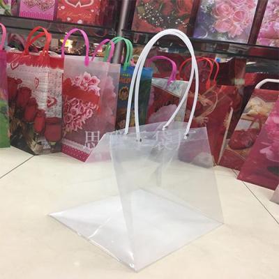 Customized flower carrier bag ladder bag potted hand bag