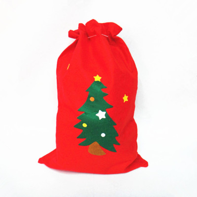 RD4060 Christmas bag 40X60CM bundle mouth shrinkage non-woven bag yiwu manufacturers custom wholesale