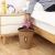 Pressure ring trash bin household bagging office paper basket living room kitchen trash bin supermaket ashbin