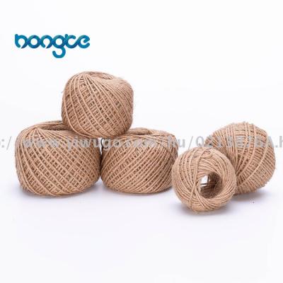 Retro decoration decoration hanging tag photo wall jute rope material packaging bundling thick and thin rope