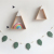 Wooden rainbow nursery decorated with children 's room rainbow decorative building blocks decorated with baby toys in Nordic homes