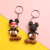 Soft Rubber Mickey Mouse Doll Keychain Car Pendant Student Bag Key Pendants Creative Gifts Wholesale
