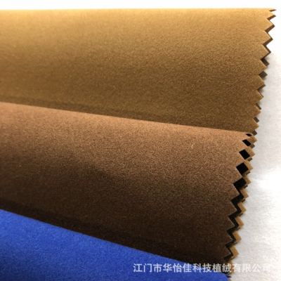 Supply Nylon Cloth Bottom Flocking Flannel Blue Single-Sided Velvet Jewelry Bag Flannel Cloth Bottom Velveteen Flannel in Stock