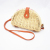 INS Special Sale Korean Weaving Handmade Straw Bag Beach Bag Seaside Summer Vacation One-Shoulder Dumplings