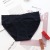 Underwear.9308.European and American women 's ribbed cotton panty sexy mid - waist brief. cotton underpants.