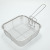 High Quality Stainless Steel Square Fry Basket Frying Pan Supporting Products