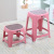 Thickened plastic stool for home/bar chair adult dining chair large square stool high stool plastic stool