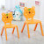 Thickened kindergarten table, chair, high children's chair, non-slip plastic chair, learning chair, school chair