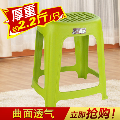 The new thickened plastic stool stool/domestic adult square stool plastic stool