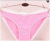 Underwear.8735.Manufacturers direct foreign trade original single panties women's briefs cotton underwear trade lace underwear female fantasy pink