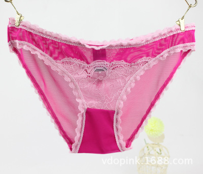 Underwear 8729.Factory direct trade original single panty sexy lace lady briefs fantasy 