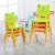 Thickened kindergarten table, chair, high children's chair, non-slip plastic chair, learning chair, school chair