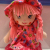 Pink bow tie dress doll children love toys
