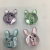 Manufacturers direct transparent acrylic half-hole headdress, rabbit pen head, cabinet accessories