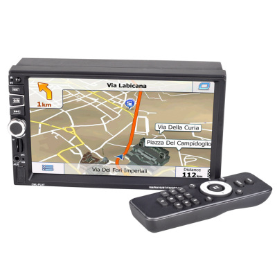 7-Inch Bluetooth Hands-Free Car Kit MP5 Player Android WiFi Mobile Internet In-Vehicle GPS Large Screen Navigator