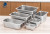 1/6 15cm Deep European Food Grade Stainless Steel Pot Kitchen Equipment GN Pot