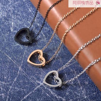 Arnan jewelry fashion stainless steel necklace titanium steel necklace European, American high-end manufacturers  sales