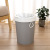 Household trash can Household shell cover trash can wholesale large plastic trash bin market trash