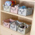 Creative home storage basket bathroom handle storage basket retail groceries basket table case