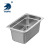 Customized 1/4 10cm Depth European Metal Storage Container Stackable Stainless Steel Perforated GN Pan Size