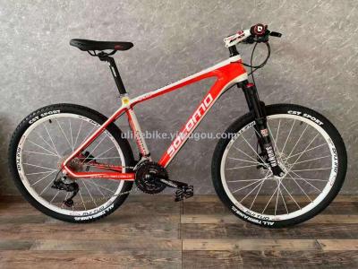 Bike mountain bike 26 \"30 speed carbon fiber frame new bike mountain bike factory direct sale