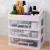 Table bathroom waterproof finishing box palace style classification shelf cosmetics storage box transparent dust-