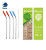 Sweno Stainless Steel Straw Pure 304 Straw Silicone Mouth Blister Packaging Straw Set