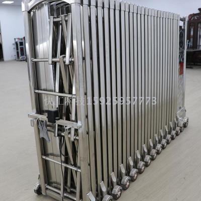 Stainless steel expansion door