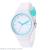 New Korean Style Fashion Casual Candy Color Contrast Quartz Watch Colorful Plastic Youth Student Watch