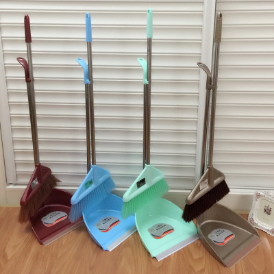 The new household dustpan suit household daily plastic part clean broom broom garbage shovel factory direct sale