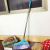 The New plastic broom soft wool broom stainless steel handle broom household daily manufacturers direct sale