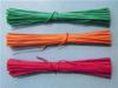 PVC coated straight cut wire length is unlimited multi-color optional