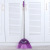 Plastic household cleaning products stainless steel rod durable fashion anti -static broom manufacturers direct sale