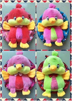 Chick kindergarten child plush bag boy girl snack backpack cartoon cute backpack