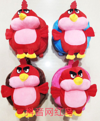 Douyin web celebrity bird kindergarten children plush bag boy girl snack backpack cartoon cute backpack