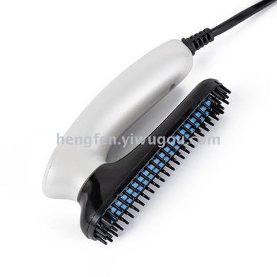 Amazon bb0 men's electric hair brush straight hair brush mini hair brush