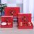 Jingdezhen ceramic manufacturers direct sales of red glaze gold rat bowl chopsticks set ceramic tableware wholesale creative gifts