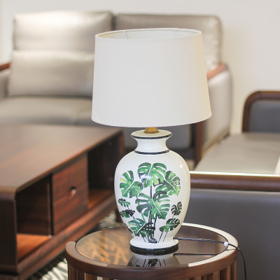 American stylegrass ceramic desk lamp handicraft decoration living room bedroom porch decoration