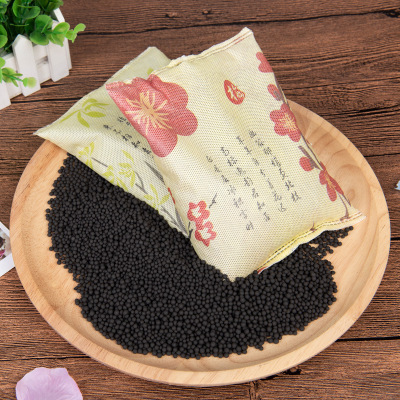 Douyin charcoal bag wholesale formaldehyde removal flavor activated carbon bamboo charcoal bag name plum orchid bamboo by charcoal bag home car