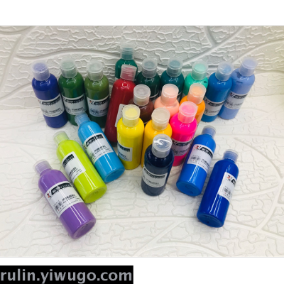 100ml acrylic paint beginner wall painting DIY hand painting shoes clothes accessories gypsum nail art