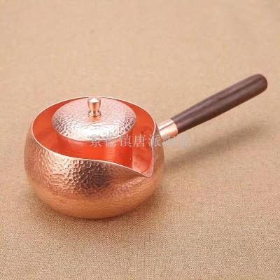 The new style of pure hand-made copper pot copper teapot pure copper kettle for home use