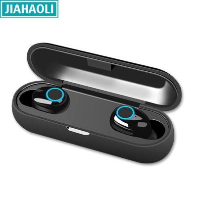 Q10 new TWS bluetooth headset 5.0 dual-ear true wireless stereo e-commerce hot style mini in-ear headphones.